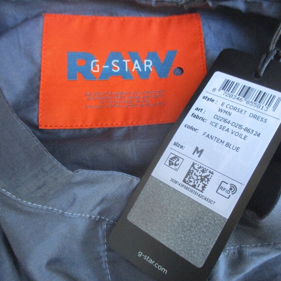 NWT G STAR RAW ~ CORSET DRESS ~ M ~ $550 ~ SOLD OUT!!! - Picture 9 of 11